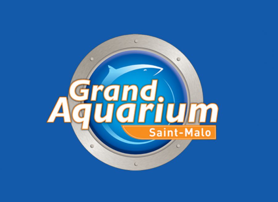 Logo requin du Grand Aquarium de Saint-Malo en Bretagne